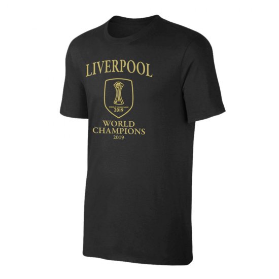 Λίβερπουλ μπλουζάκι 'World Club Champions '19', μαύρο