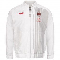 AC Milan black Casual hooded presentation tracksuit 2020/21 - Puma –