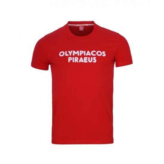 Ολυμπιακός T-shirt "OLYMPIACOS PIRAEUS" , κόκκινο