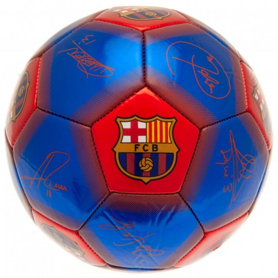 Μπάλα ποδοσφαίρου Signature FC Barcelona