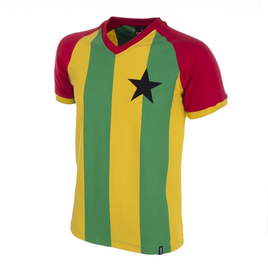 Ghana 1980's Retro Football Shirt