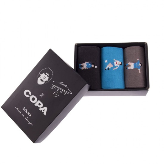 Maradona X COPA Napoli Socks Box Set