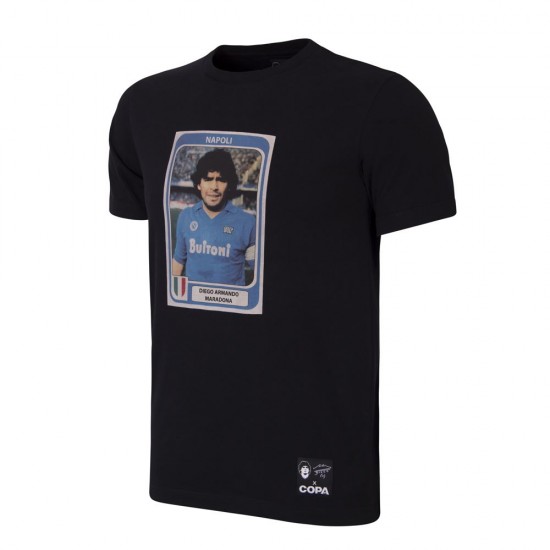 Maradona x COPA Napoli Football Sticker T-Shirt