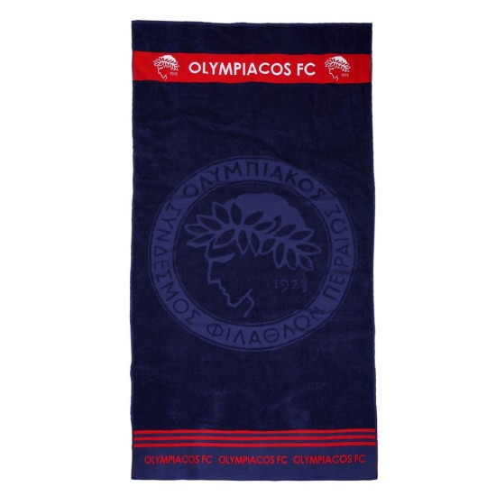 Olympiakos towel 80x160cm, dark blue