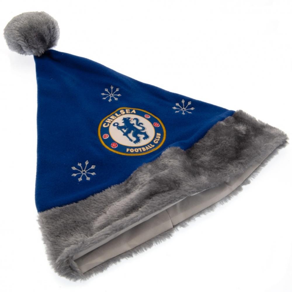 chelsea fc santa hat