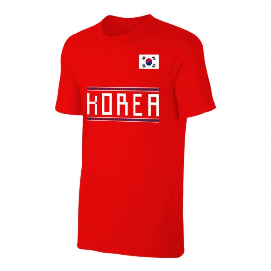 Korea WC2018 Qualifiers t-shirt, red