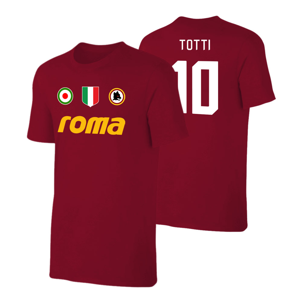 Roma t. Футболка Тотти. Totti одежда. Тотти одежда каталог.